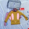 COMBO 2 áo thun tay dài in THỎ cho bé gái từ 2-5 tuổi