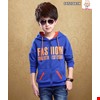 Aó khoác Fashion phong cách thể thao cho bé trai từ 1-8 tuổi màu xanh