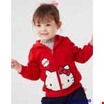 Áo khoác Hello Kitty dễ thương cho bé gái từ 1 đến 8 tuổi