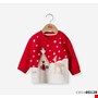 Áo len họa tiết giáng sinh cho bé từ 1-4 tuổi