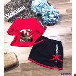 Set áo thun chân váy channel cực xinh cho bé gái từ 1 đến 15 tuổi [size đại]