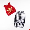 Set áo váy bé gái adidas dễ thương [Size Đại]
