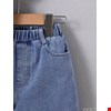 Bộ áo thun hoạt hình Super Man và quần short denim cho bé trai