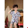 Bộ pijama thun cotton mặc nhà cho bé trai