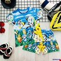 Bộ thun 3D Pokemon cho bé trai từ 1-7 tuổi