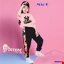 Bộ thun áo croptop NY và quần jogger cho bé gái từ 1-14 tuổi