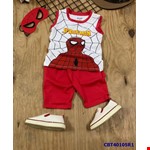 Bộ thun ba lỗ Spider Man kèm mặt nạ cho bé trai từ 2-15 tuổi [Size Đại]