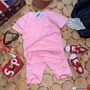 Bộ thun Báo hồng Sunshine và quần ngố legging cho bé gái