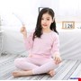 Bộ thun nỉ tay dài SỌC CARO cho bé gái từ 5-13 tuổi