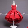 Đầm công chúa đuôi tôm phong cách cổ điển màu ĐỎ cho bé gái từ 2-10 tuổi