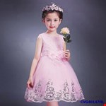 Đầm công chúa phồng xòe cho bé gái từ 2-14 tuổi