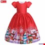 Đầm công chúa tay phồng NOEL & HOA TUYẾT cho bé gái từ 6-13 tuổi