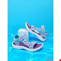 Giày sandal trái tim sắc màu tươi tắn siêu nhẹ cho bé gái