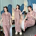 Pijama phối Họa Tiết tay ngắn quần dài cực xinh dành cho mẹ