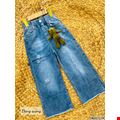 Quần Jean ống suông phối phụ kiện Gấu teddy dành cho bé gái