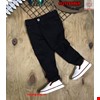 Quần kaki bé trai từ 1-8 tuổi màu đen ( không kèm nịt)