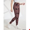 Quần legging dài màu cà phê phong cách thể thao năng động cho bé gái