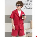 Set Áo Blazer & Quần Short Bé Trai Phong Cách Lịch Lãm