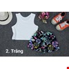 Sét áo croptop quần hoa phong cách cá tính cho bé yêu 1-8 tuổi