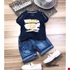 Bộ jean và áo thun Fendi cho bé trai- size Đại
