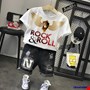 Sét áo thun Rock&Roll và quần jean wash rách cực ngầu cho bé trai từ 1-12 tuổi