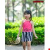 (SIZE ĐẠI) Bộ bé gái xinh yêu, quần sọc thun Mỹ cho bé gái từ 8-12 tuổi màu Hồng