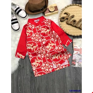 Áo dài Long Phụng cho bé tria từ 2-14 tuổi