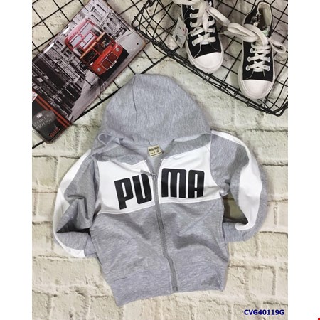 Áo khoác Puma có mũ cho bé từ 1-15 tuổi