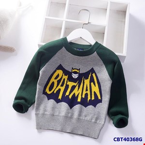 Áo len Batman cho bé trai từ 3-10 tuổi