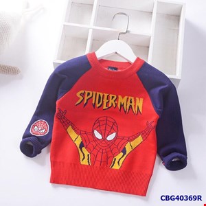 Áo len Spider Man cho bé trai từ 3-10 tuổi