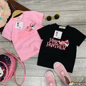 Áo thun tay ngắn BÁO HỒNG cho bé gái