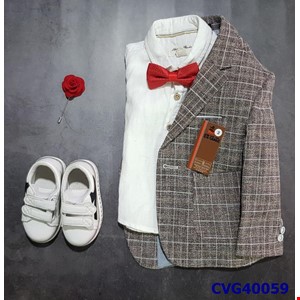 Áo vest bé trai từ 3 - 14 tuổi phong cách lịch lãm