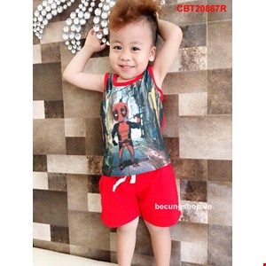 Bộ sát nách in 3D người nhện cực ngầu cho bé trai từ 1 tuổi