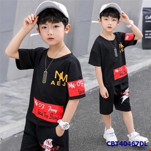 Bộ thun Hiphop NM AEJY ch bé trai từ 5-10 tuổi