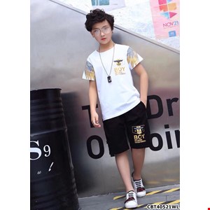 Bộ thun ngắn tay BOY CÁNH CHIM cho bé trai