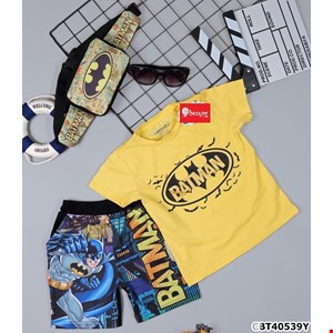 Bộ thun KÈM TÚI siêu nhân Batman cho bé trai