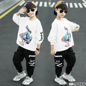 Bộ thun tay dài Bang Quiver và quần túi hộp cho bé trai