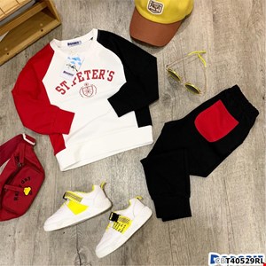 Bộ thun tay dài  Peter siêu chất cho bé trai