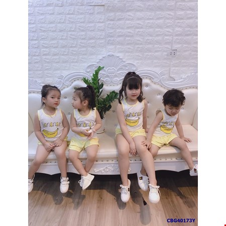 Bộ thun ba lỗ trái cây cực cool cho bé từ 1-14 tuổi