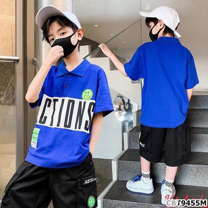 Bộ thun túi hộp ACTIONS dành cho bé trai