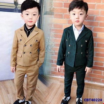 Áo vest cho bé trai xuất khẩu hàn quốc 2019 - Bộ quần áo khoác vest bé trai  cao cấp S012 | Shopee Việt Nam
