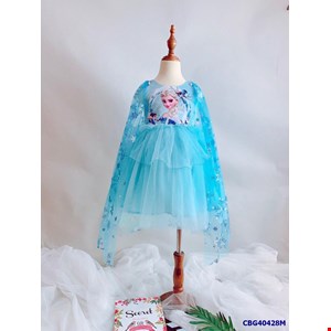 Đầm Công Chúa Elsa 2 Tầng Kèm Choàng Váy Cho Bé Từ 2-8 Tuổi Cbg40428M | Bé  Cưng Shop