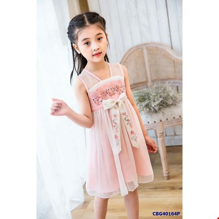 Đầm công chúa kiểu hanbok Hàn Quốc cho bé gái từ 2-7 tuổi