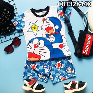 Mẫu bộ thun 3D in ĐOREMON