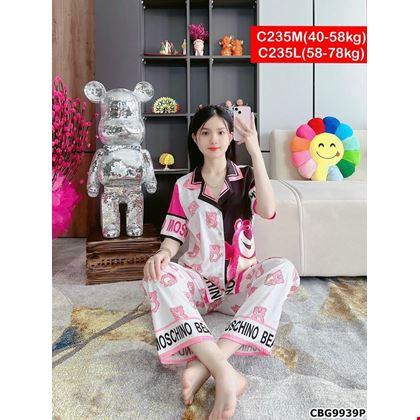 Pijama in Họa Tiết phối quần dài cực xinh dành cho mẹ