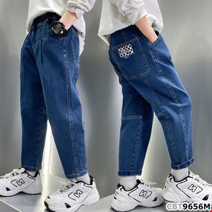 Quần Jean phong cách Hàn Quốc dành cho bé trai