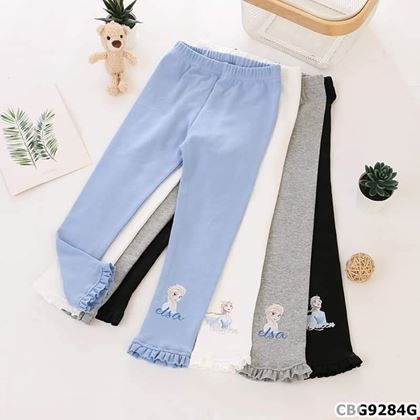 Quần legging ôm Elsa cho bé gái