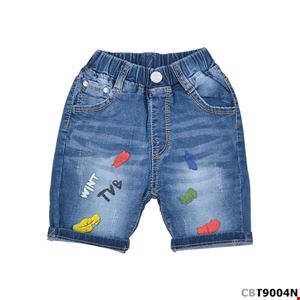 Quần short jean bé trai sành điệu