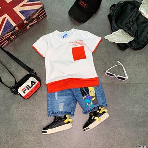 Sét jean áo phối túi AK Simpson cho bé trai