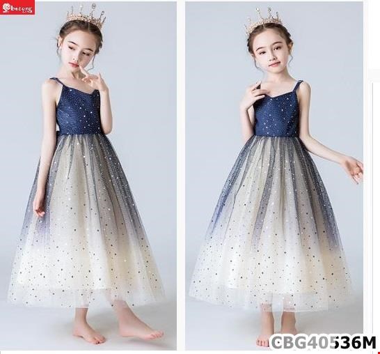 MQATZ Đầm Bé Gái Váy Công Chúa Phù Dâu Thêu ĐẦM CƯỚI Dự Tiệc Cho Trẻ Em  4-14 Năm LP-213920ZJL | Lazada.vn